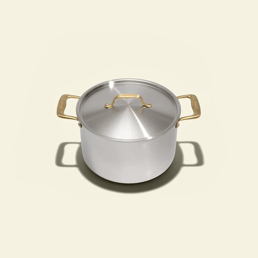 Le grand faitout et son panier vapeur